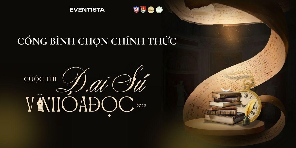 Đại sứ Văn hoá đọc 2026