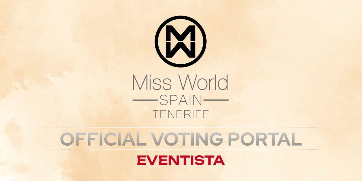 Miss World Spain Tenerife
