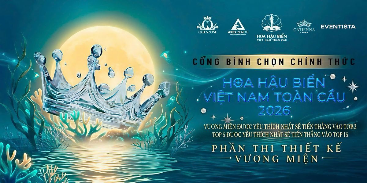 Cuộc thi thiết kế vương miện Hoa hậu Biển Việt Nam Toàn cầu 2026
